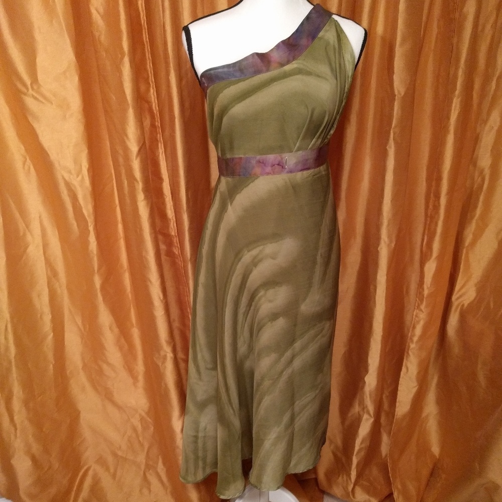 Silk Sari Wrap Skirt or Dress, fits many sizes!